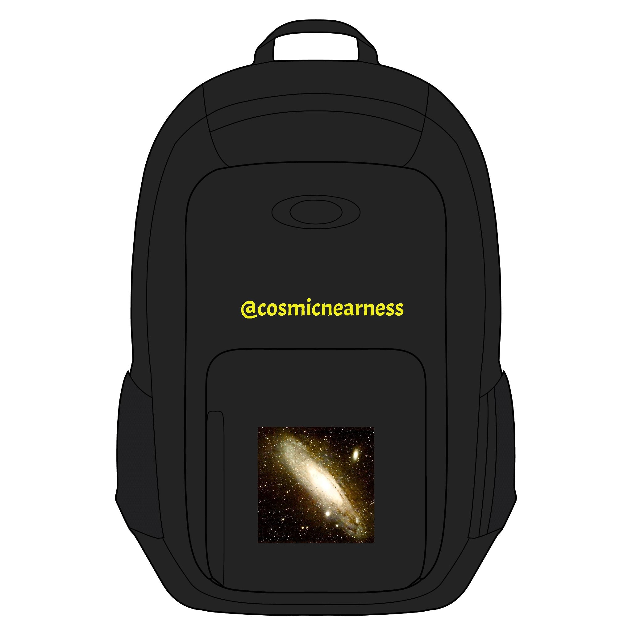 Galactic Enduro Backpack, 22L | Ideal for Adventure Lovers, Space Enthusiasts, Travel, School, Outdoor Activities, Gift for Him/Her