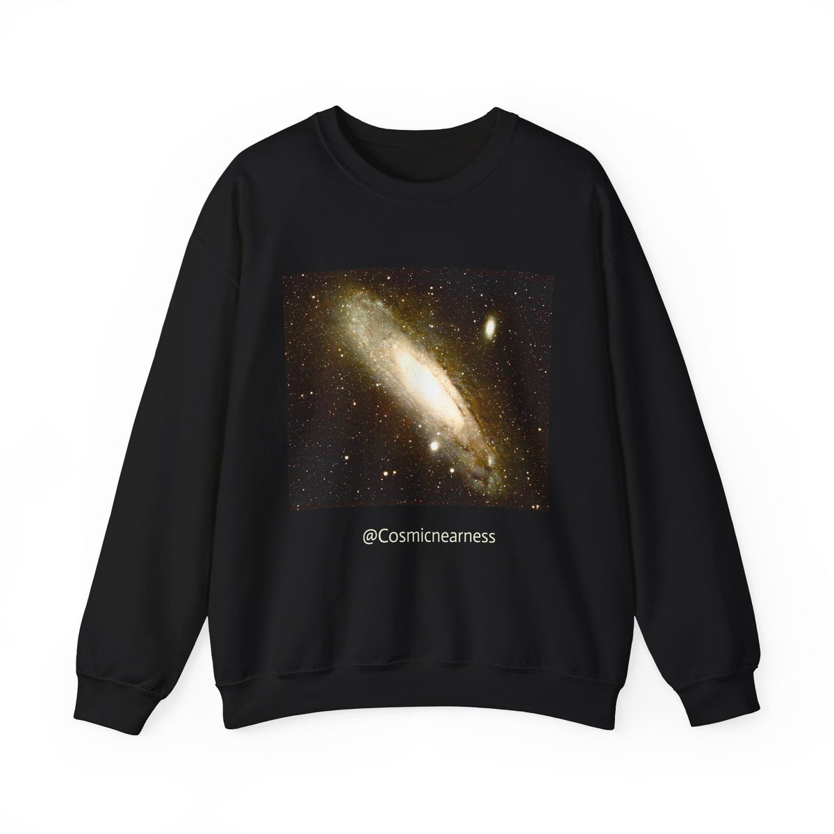 Cosmic Galaxy Crewneck Sweatshirt, Unisex Pullover, Space Theme Apparel, Galaxy Print Sweatshirt, Gifts for Astronomers, Casual Comfort Wear