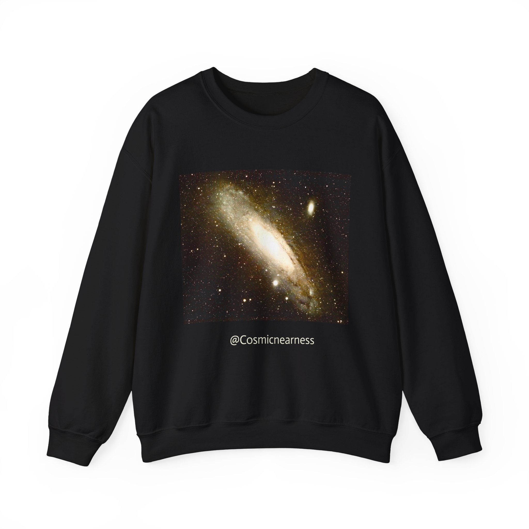 Cosmic Galaxy Crewneck Sweatshirt, Unisex Pullover, Space Theme Apparel, Galaxy Print Sweatshirt, Gifts for Astronomers, Casual Comfort Wear